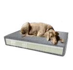 Coussin orthopédique pour chien avec mousse à mémoire de forme orange S, 45 x 55 x 12 cm – Coussin orthopédique Velvet Madison – Image 4