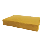 Coussin orthopédique pour chien avec mousse à mémoire de forme jaune S, 45 x 55 x 12 cm – Coussin orthopédique Velvet Madison – Image 3