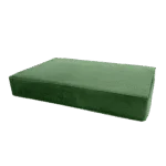 Coussin orthopédique pour chien avec mousse à mémoire de forme, vert, S, 45 x 55 x 12 cm – Coussin orthopédique Madison Velvet