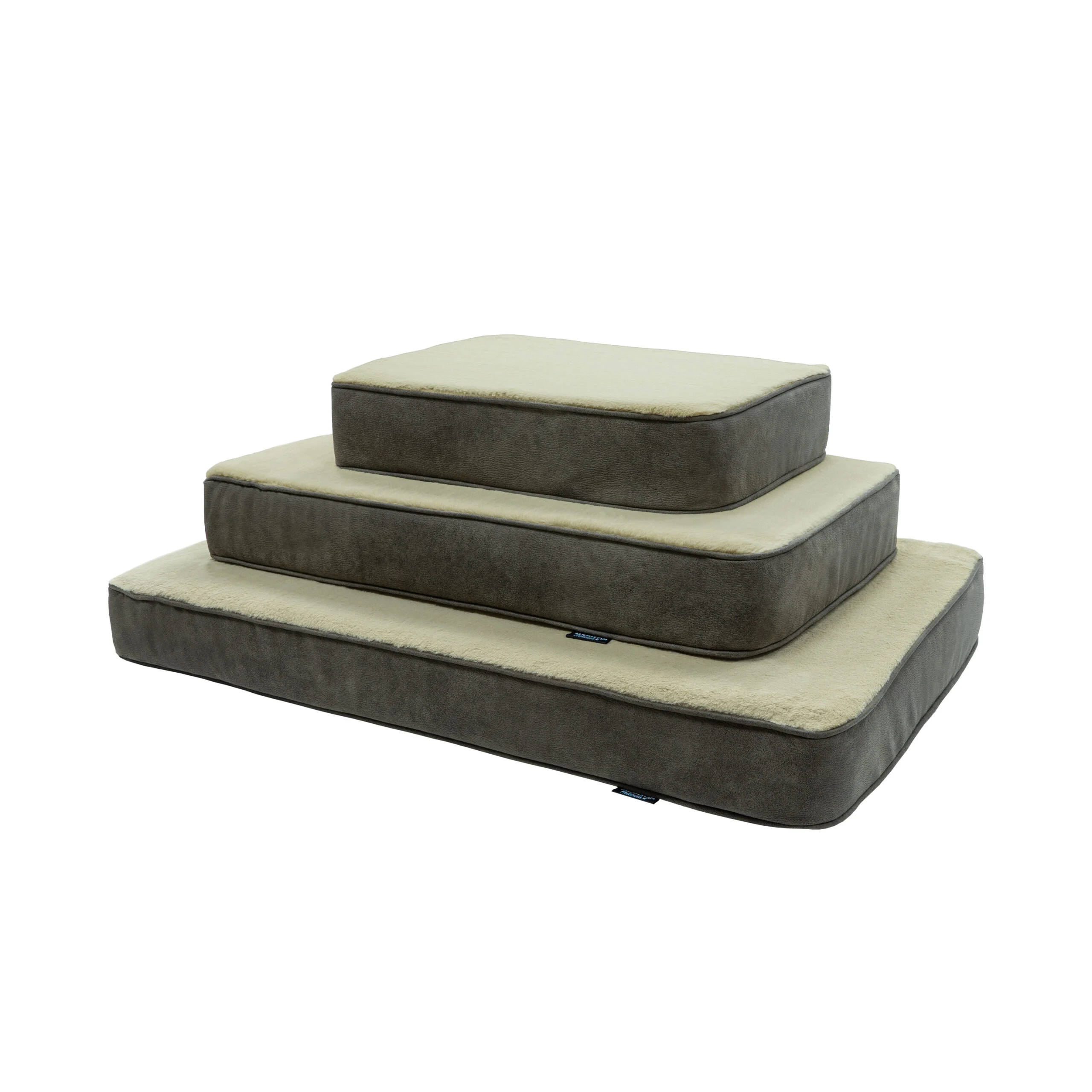 Coussin orthopédique pour chien à mémoire de forme gris S, 45 x 55 x 12 cm – Coussin orthopédique Madison – Image 2