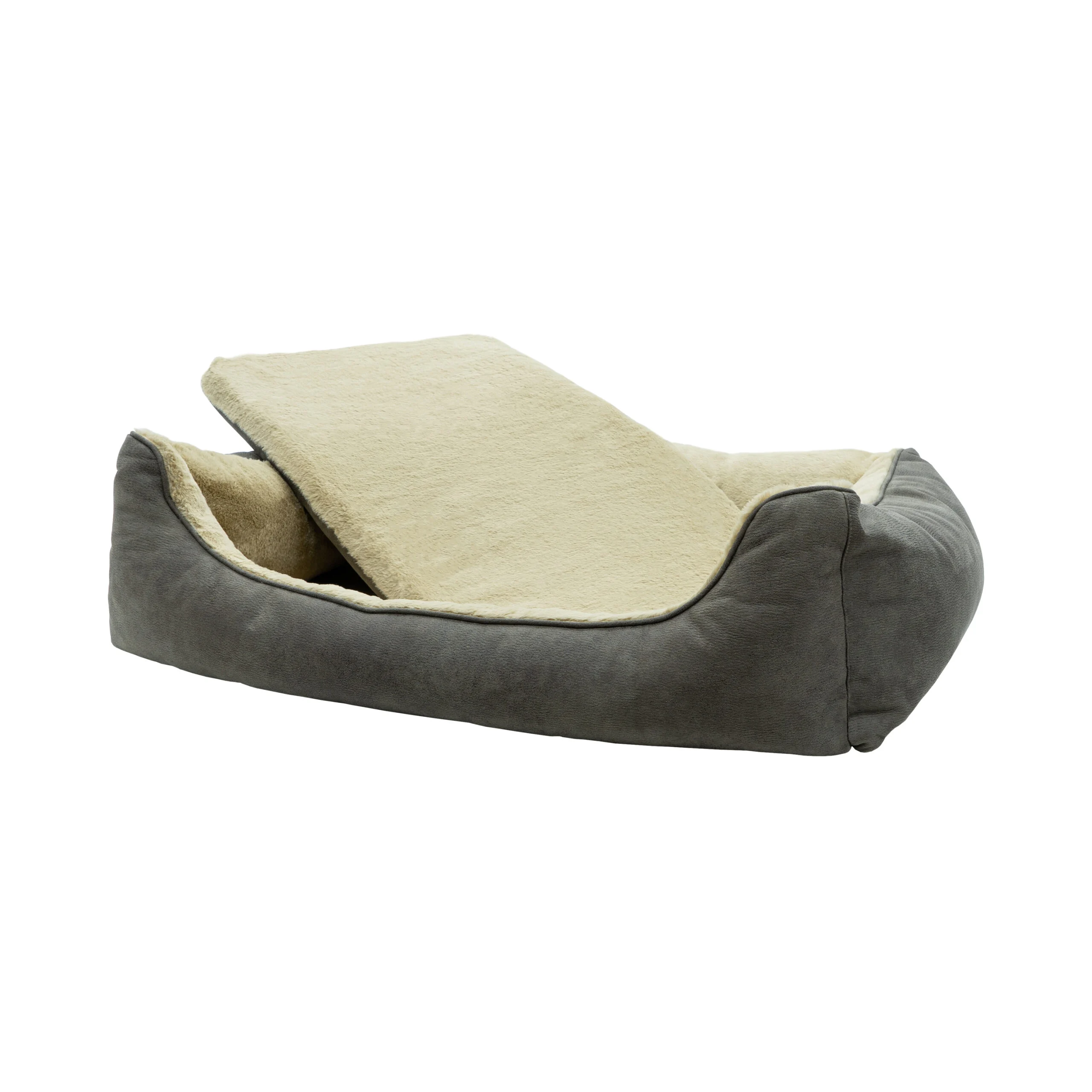 Coussin orthopédique pour chien à mémoire de forme gris S – Madison Sofa Orthopedisch – Image 4