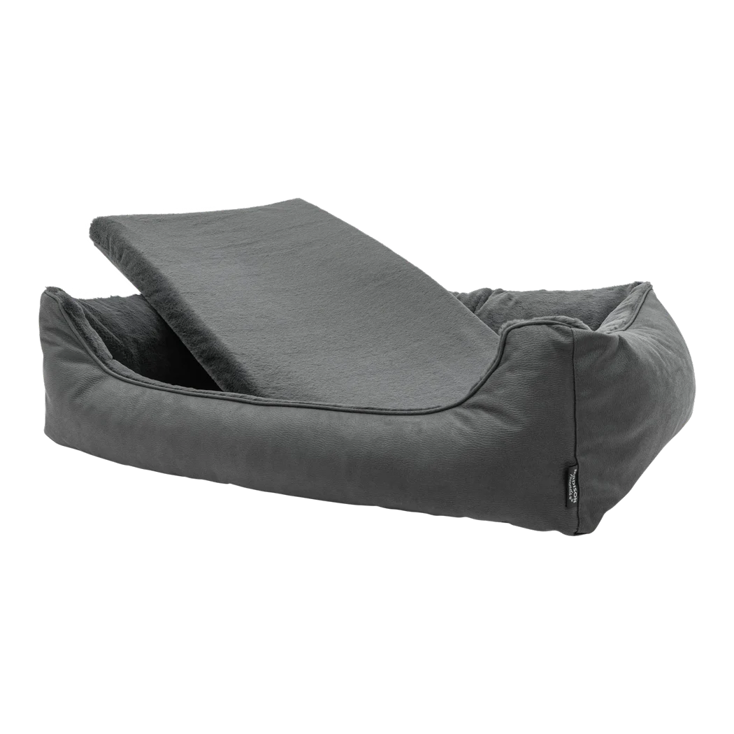 Coussin orthopédique pour chien à mémoire de forme gris S – Madison Sofa Orthopedisch – Image 2