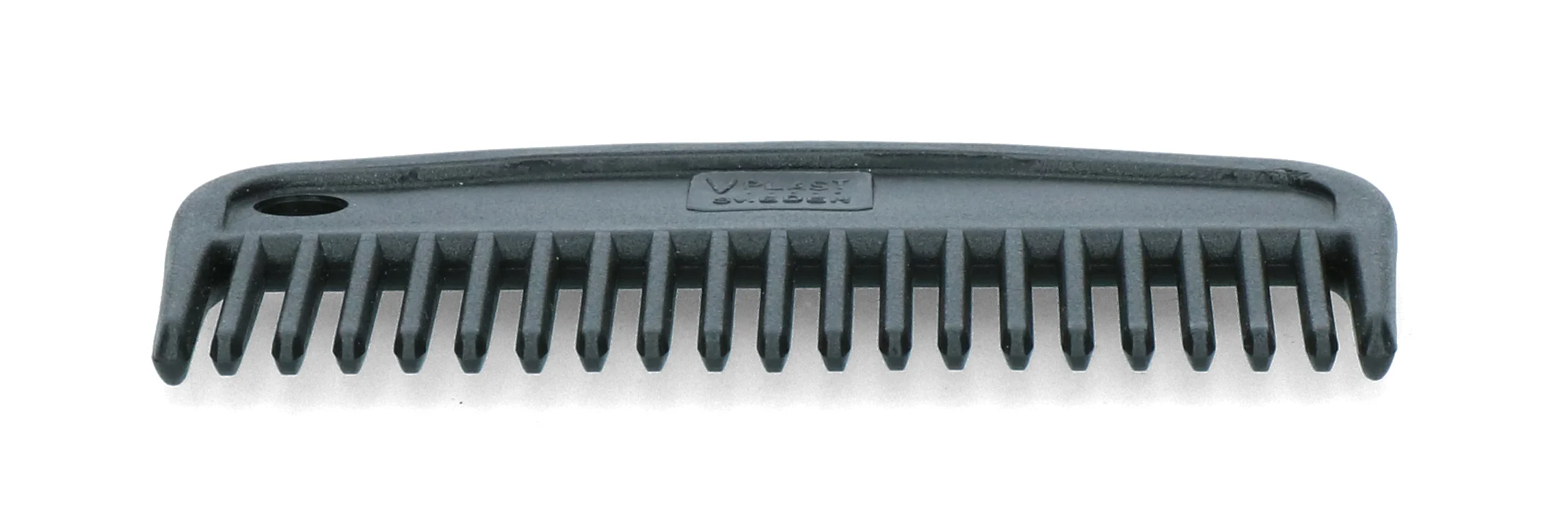 Peigne à crinière en plastique, 100 mm, noir – Vplast – Image 2