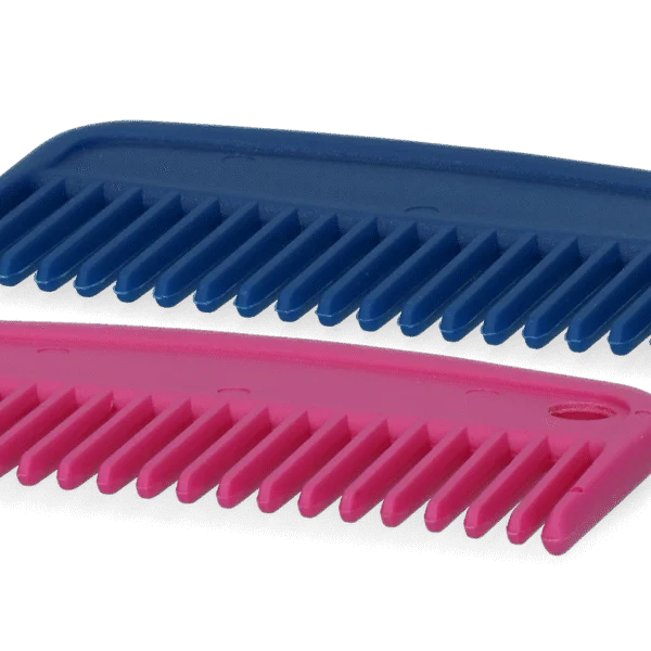 Peigne à crinière en plastique, 100 mm, noir – Vplast