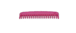 Peigne à crinière en plastique, 100 mm, rose – Vplast – Image 3