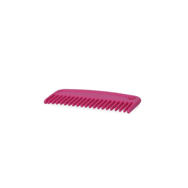 Peigne à crinière en plastique, 100 mm, rose – Vplast
