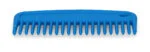Peigne à crinière en plastique, 100 mm, bleu – Vplast – Image 3