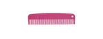 Peigne à crinière en plastique, 200 mm, rose – Vplast