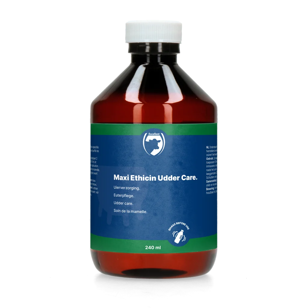 Produit de soin de la mamelle aux huiles essentielles et à la cire d’abeille, 240 ml – Excellent Maxi Ethicin – Image 1