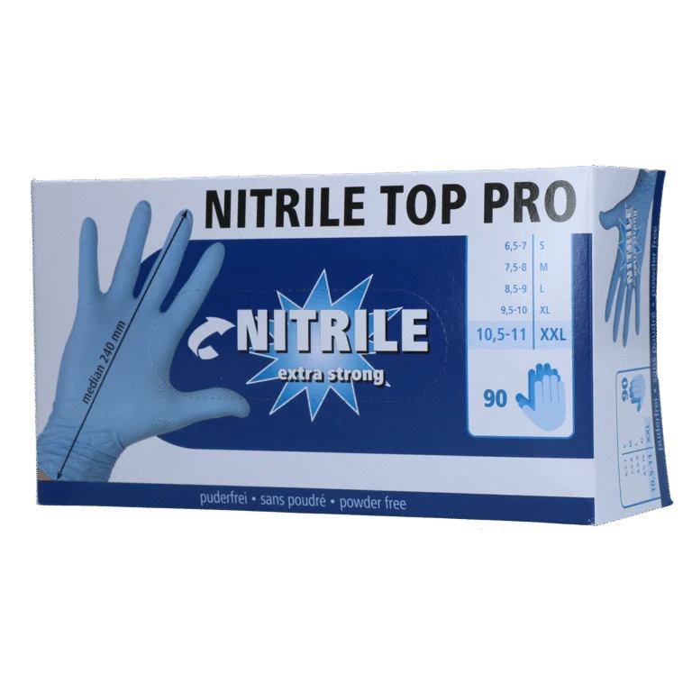 Gants de traite en nitrile, sans poudre, taille XXL, 90 pièces – Excellent