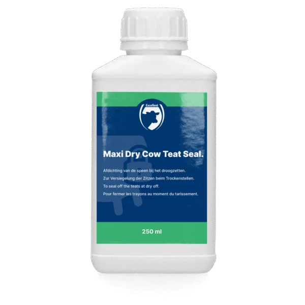 Produit d’obturation des trayons pour le tarissement, 250 ml – Excellent Maxi Dry Cow Teat Seal