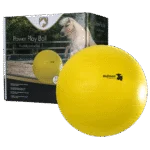 Ballon de jeu pour chevaux jaune, 75 cm – Maximus Power Play Ball