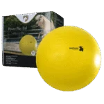 Ballon de jeu pour chevaux jaune, 100 cm – Maximus Power Play Ball