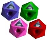 Cube ludique pour chevaux avec ouverture de 37 mm pour les friandises, vert – Maximus Feed & Play Cube – Image 2