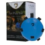 Ballon de jeu pour cheval avec élastiques, 19 cm, bleu – Excellent Horse Fun Play Ball