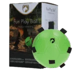 Ballon de jeu pour cheval avec élastiques, 19 cm, vert – Excellent Horse Fun Play Ball