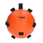 Balle de jeu pour cheval avec élastiques, 19 cm, orange – Excellent Horse Fun Play Ball – Image 2