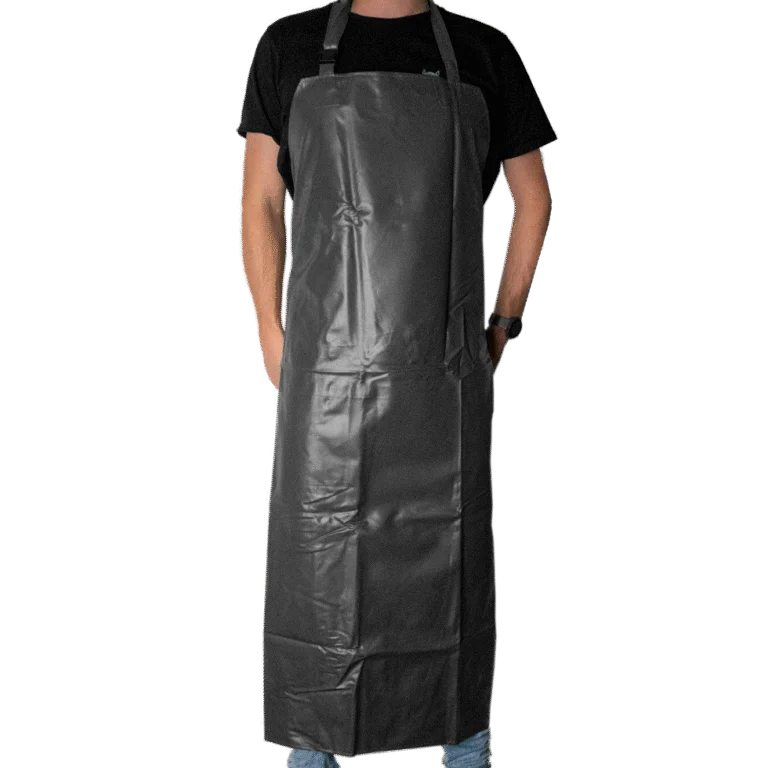 Tablier de traite imperméable noir, 80 x 120 cm