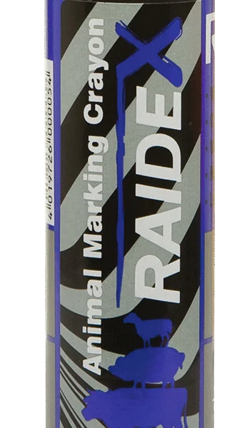 Crayon marqueur bleu rétractable – Raidex
