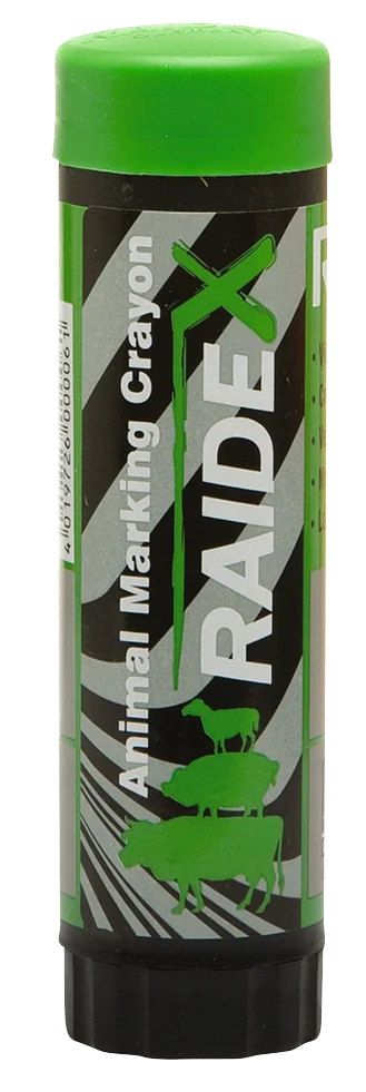 Crayon marqueur vert rétractable – Raidex