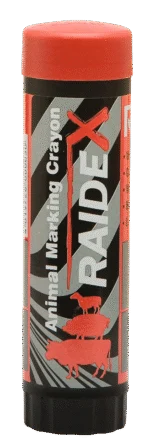 Marqueur rouge à mécanisme rotatif – Raidex