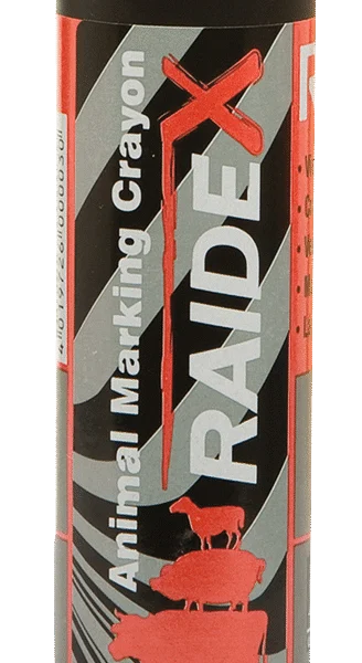 Marqueur rouge à mécanisme rotatif – Raidex