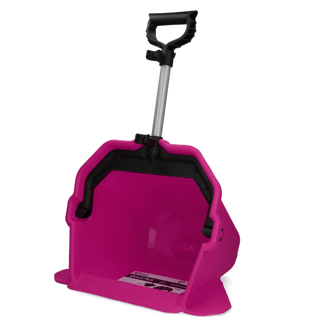MEST0005TD.png Bac de ramassage du fumier rose – Vplast Mestboy Quick Pick – Image 1