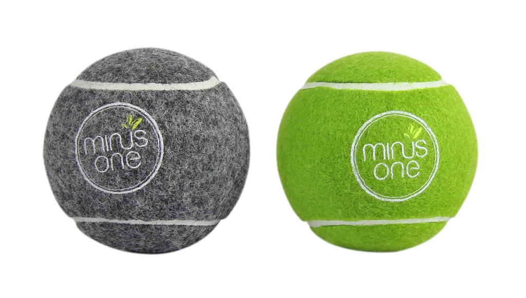 Balles de tennis pour chiens, lot de 6 – Minus One Bouncy Tennis Ball Dog Toys – Image 2