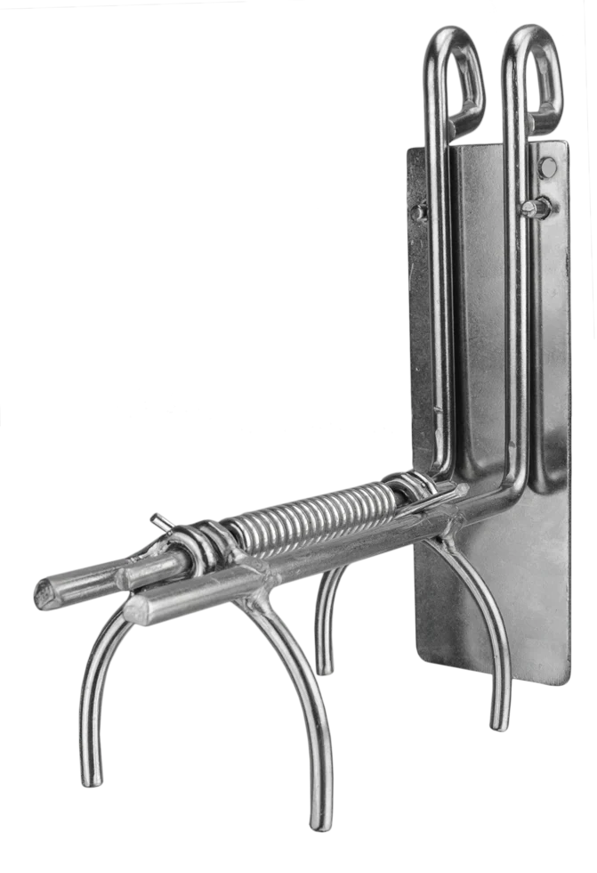 Piège à taupes avec chaîne, galvanisé, 15,5 x 16 cm – Hofman Pest Control Farmer Super – Image 1