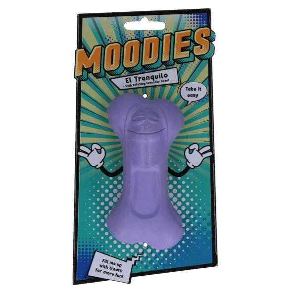 Os à mâcher en caoutchouc parfumé à la lavande – Moodies El Tranquilo