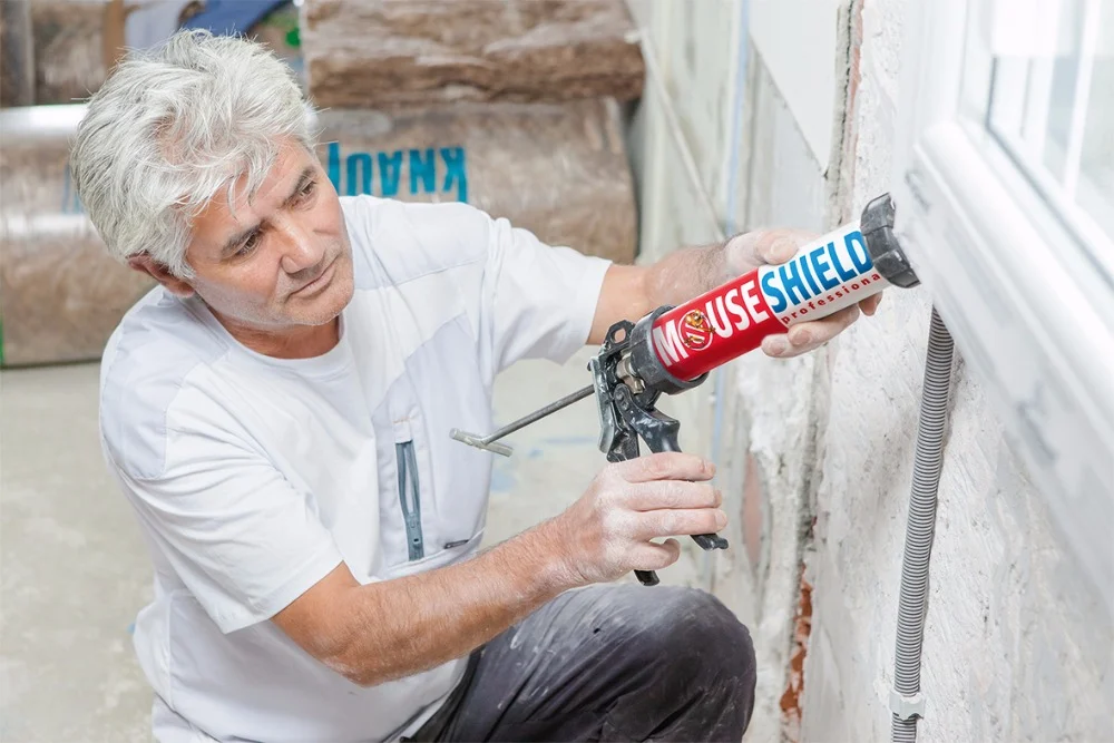 Mastic anti-rongeurs avec particules métalliques en acier inoxydable, environ 300 ml – Mouseshield Metal Detectable – Image 2