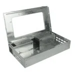 Piège à souris à capture vivante avec fenêtre d’observation et 2 entrées, 26,4 x 16 x 5 cm – Hofman Pest Control Catch-A-Mouse – Image 2