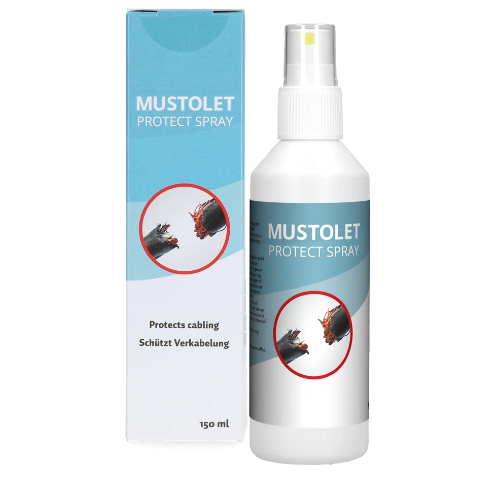 Spray anti-fouines pour câbles de voiture et abris – Mustolet Protect Spray – Image 2