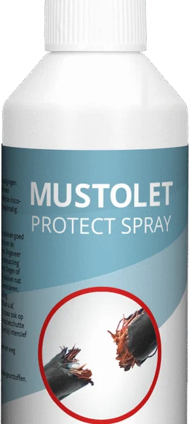 Spray anti-fouines pour câbles de voiture et abris – Mustolet Protect Spray