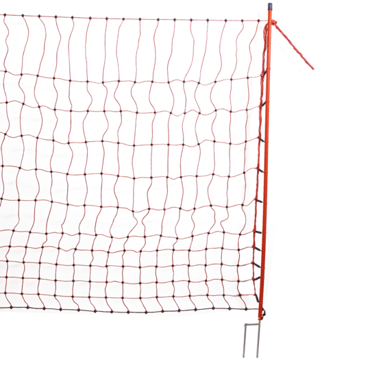 NETT105.png Filet à volailles non électrifié 50 m, vert avec 15 piquets – Euro-Netz Combi Pluimvee 112 cm ZS – Image 1