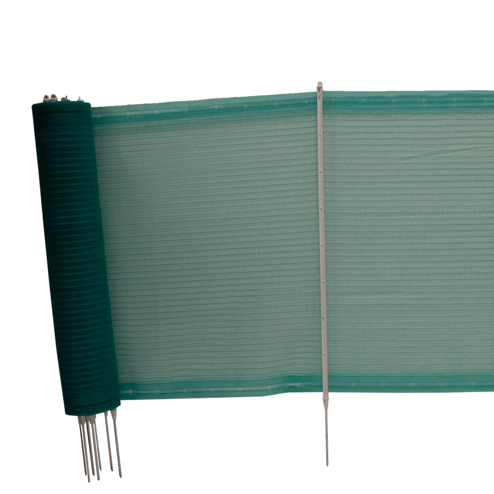 Filet de délimitation pour jardin, mailles de 0,5 cm, hauteur de 80 cm, 20 m – Euro-Netz Universel – Image 1