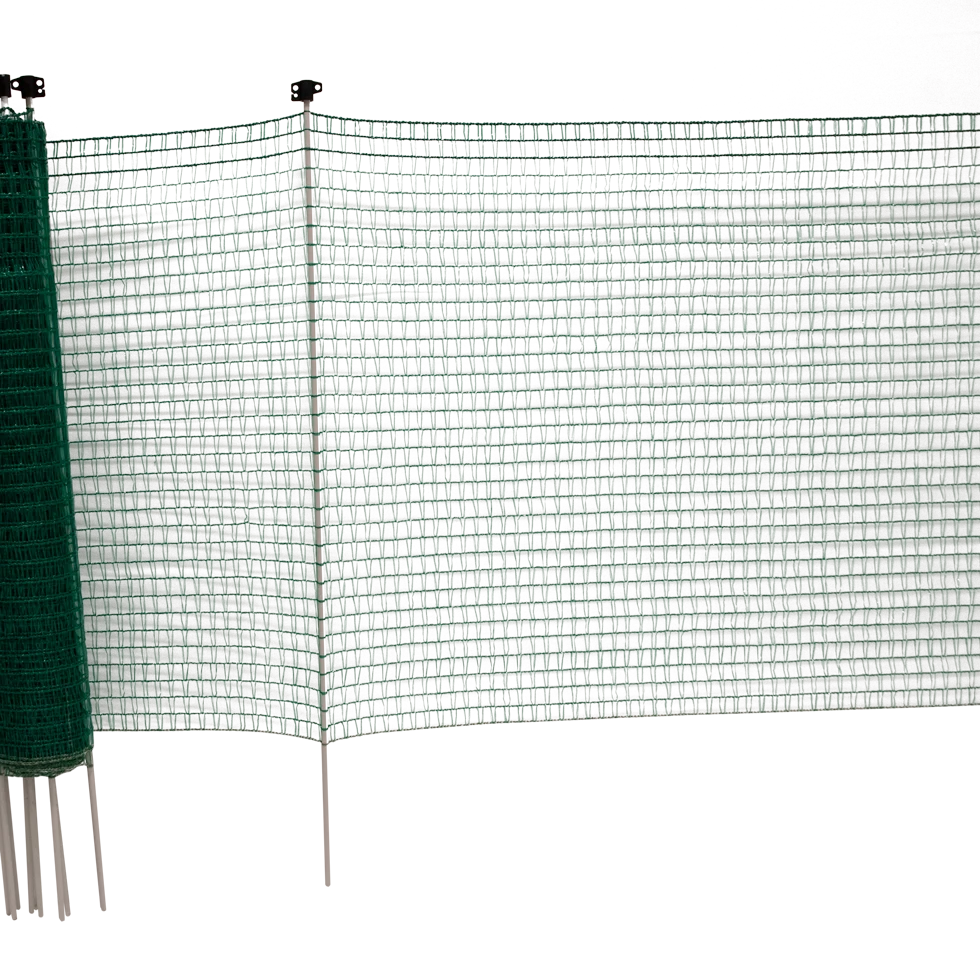 Filet de délimitation pour jardin, mailles de 2,5 à 3 cm, hauteur 80 cm, 20 m – Euro-Netz – Image 1