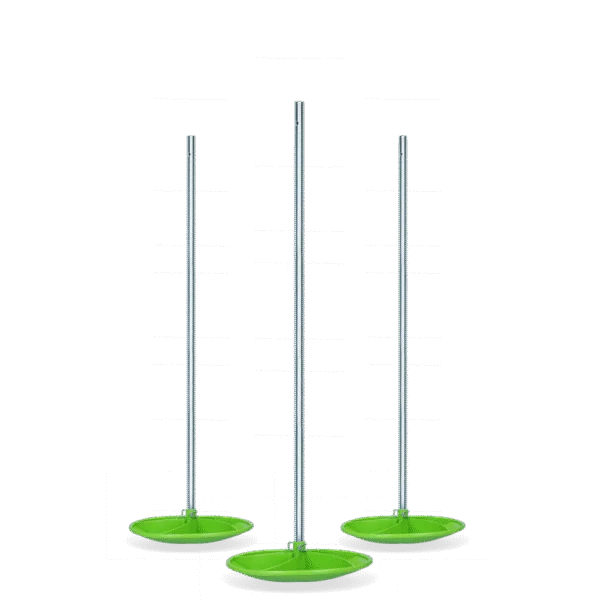Tiges pour enrouleur de filet à moutons, 3 pièces sans manivelle – Twist Butler