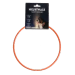 Collier lumineux rechargeable pour chien, orange – Nightwalk Safety Collar