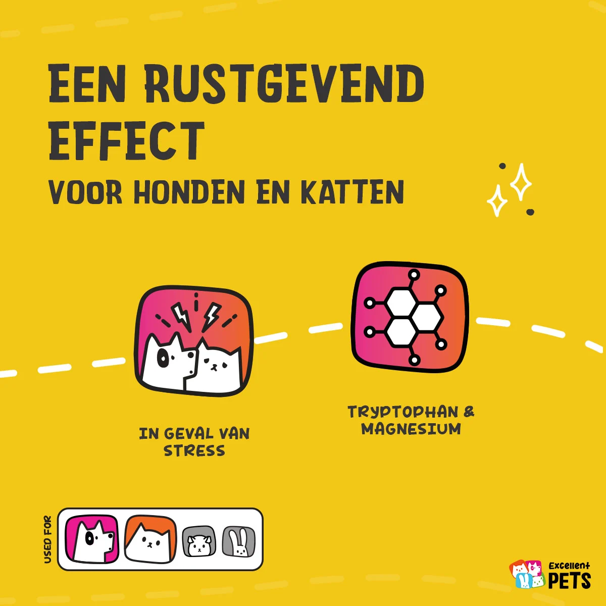 Complément alimentaire en poudre pour chiens et chats en période de stress, 250 g – Excellent Pets No Stress Mix – Image 5