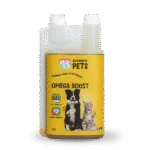 Huile oméga pour chiens à base d’huiles végétales, 1 l – Excellent Pets Omega Boost