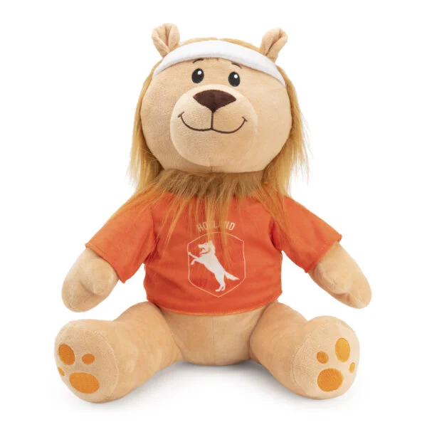 Peluche pour chien Lion, orange, 34 cm – Holland Lion orange L