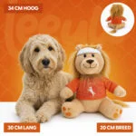Peluche pour chien Lion, orange, 34 cm – Holland Lion orange L – Image 5