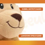 Peluche pour chien Lion, orange, 34 cm – Holland Lion orange L – Image 6