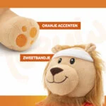 Peluche lion pour chien, orange, 28 cm – Holland Oranje Leeuw M – Image 3