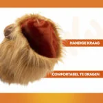 Crinière de lion orange pour chien L – Parure à crinière orange Holland – Image 3