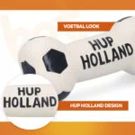 Jouet pour chien en latex en forme d’os, orange – Holland WK Bot – Image 5