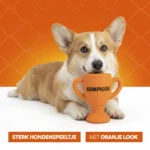 Jouet pour chien en latex en forme de gobelet, orange – Holland WK Beker – Image 6