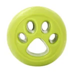 Balle distributrice en TPE verte 6 x 6 cm – Outward Hound (Kyjen) Orbee-Tuff Nooks