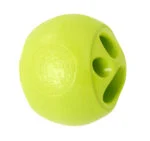 Balle distributrice en TPE verte 6 x 6 cm – Outward Hound (Kyjen) Orbee-Tuff Nooks – Image 2